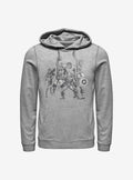Avengers Retro Group Hoodie