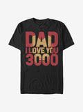 Marvel Iron Man Dad Love You 3000 T-Shirt | Premium Unisex T-Shirt, Trending Graphic Tee