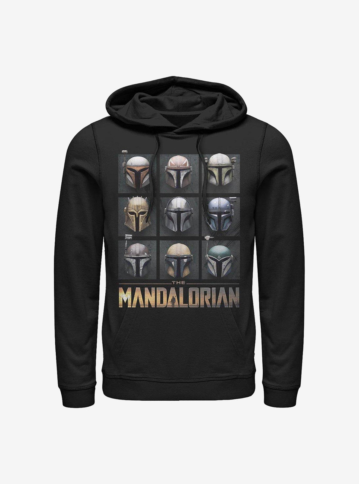space adventure The Mandalorian Mando Helmet Boxup Hoodie 2