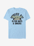 Star Wars The Mandalorian The Child Father's Day Naps And Snacks T-Shirt | Premium Unisex T-Shirt, Trending Graphic Tee