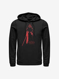 space adventure The Force Awakens Red Kylo Hoodie