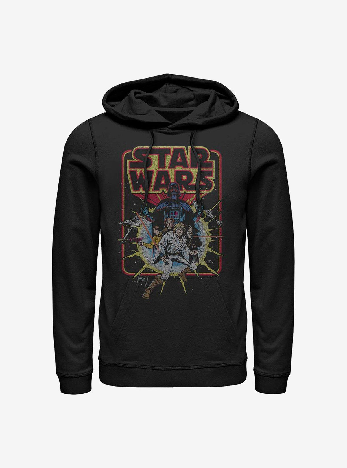 space adventure Old School Comic Hoodie