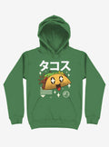 Kawaii Taco Kelly Green Hoodie