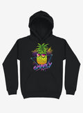 Gnarly Rad Pineapple Black Hoodie