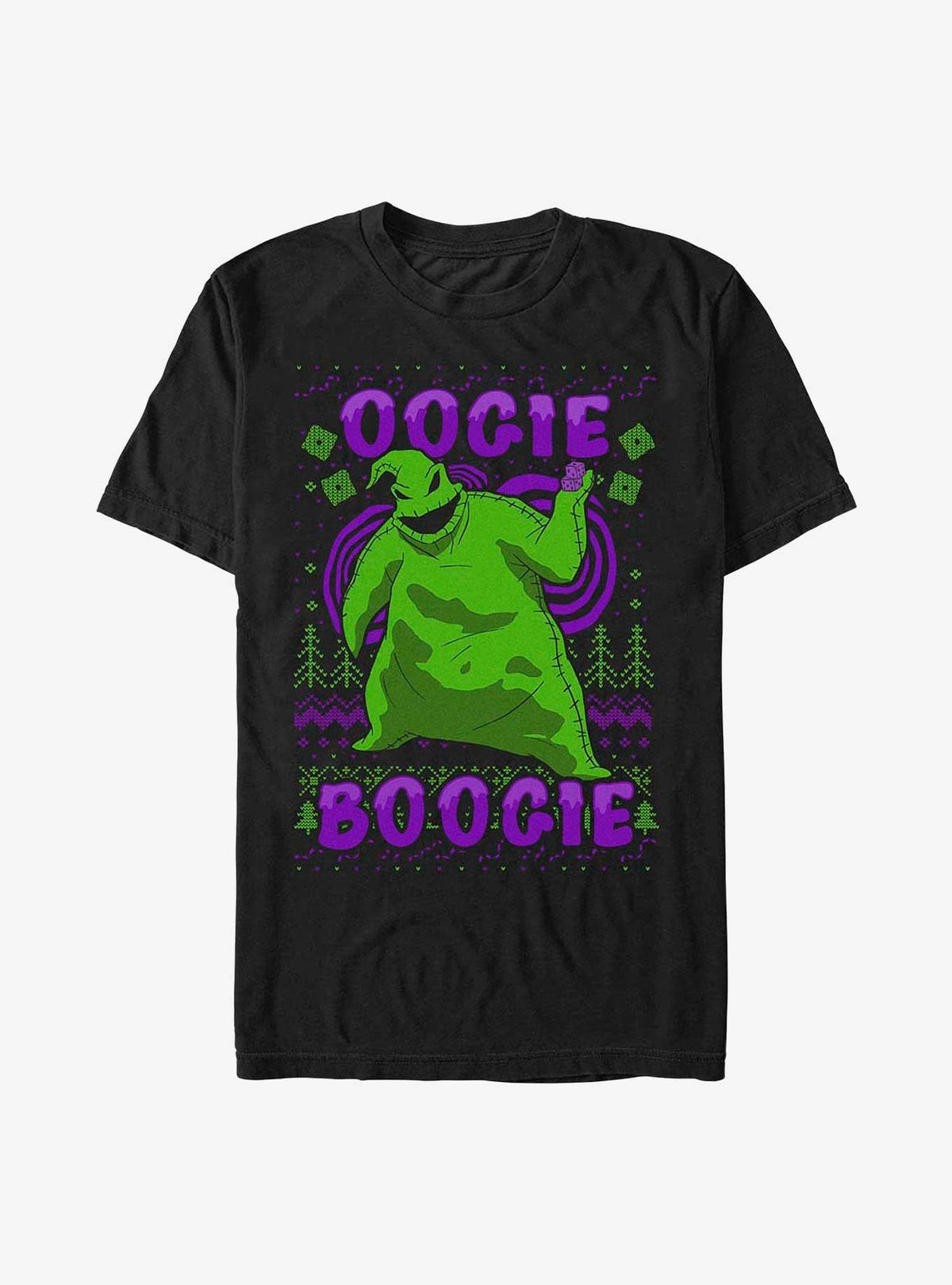 The Nightmare Before Christmas Oogie Boogie Christmas TShirt T-Shirt | Fan Favorite Artwork | Perfect Holiday Gift