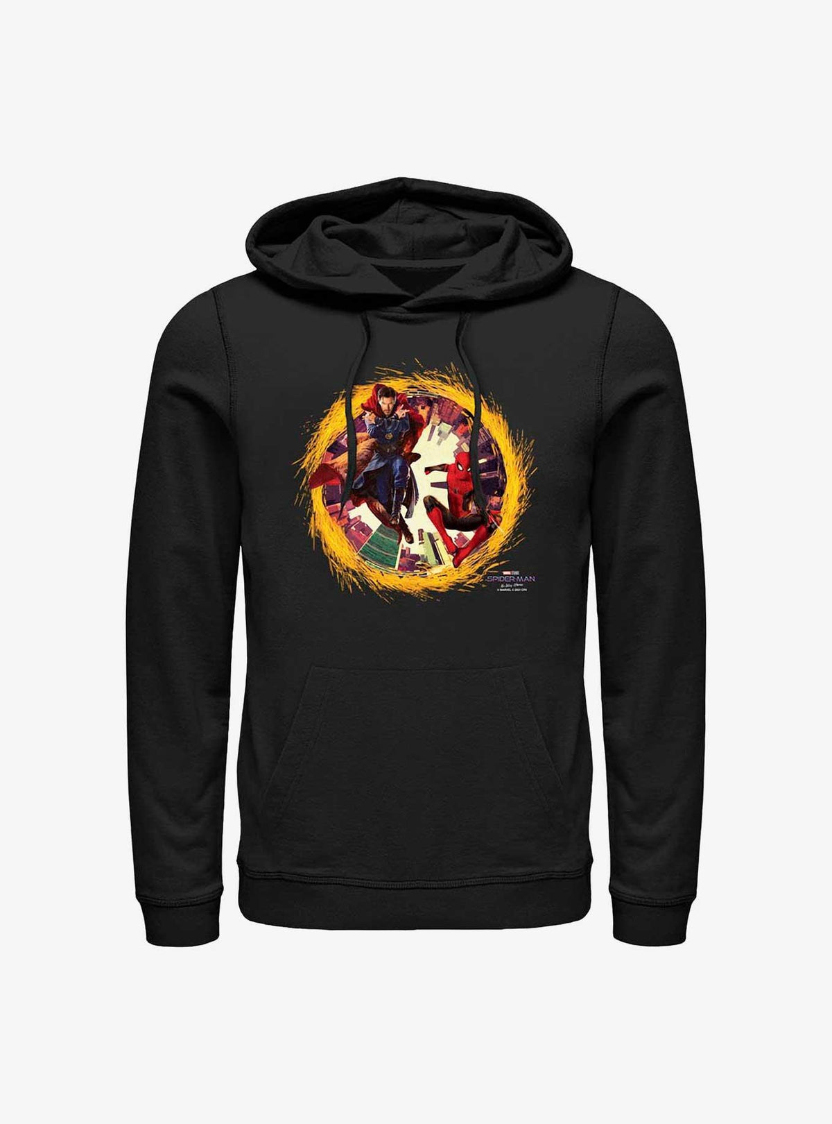 web hero No Way Home Spidey Doctor Strange Portal Hoodie