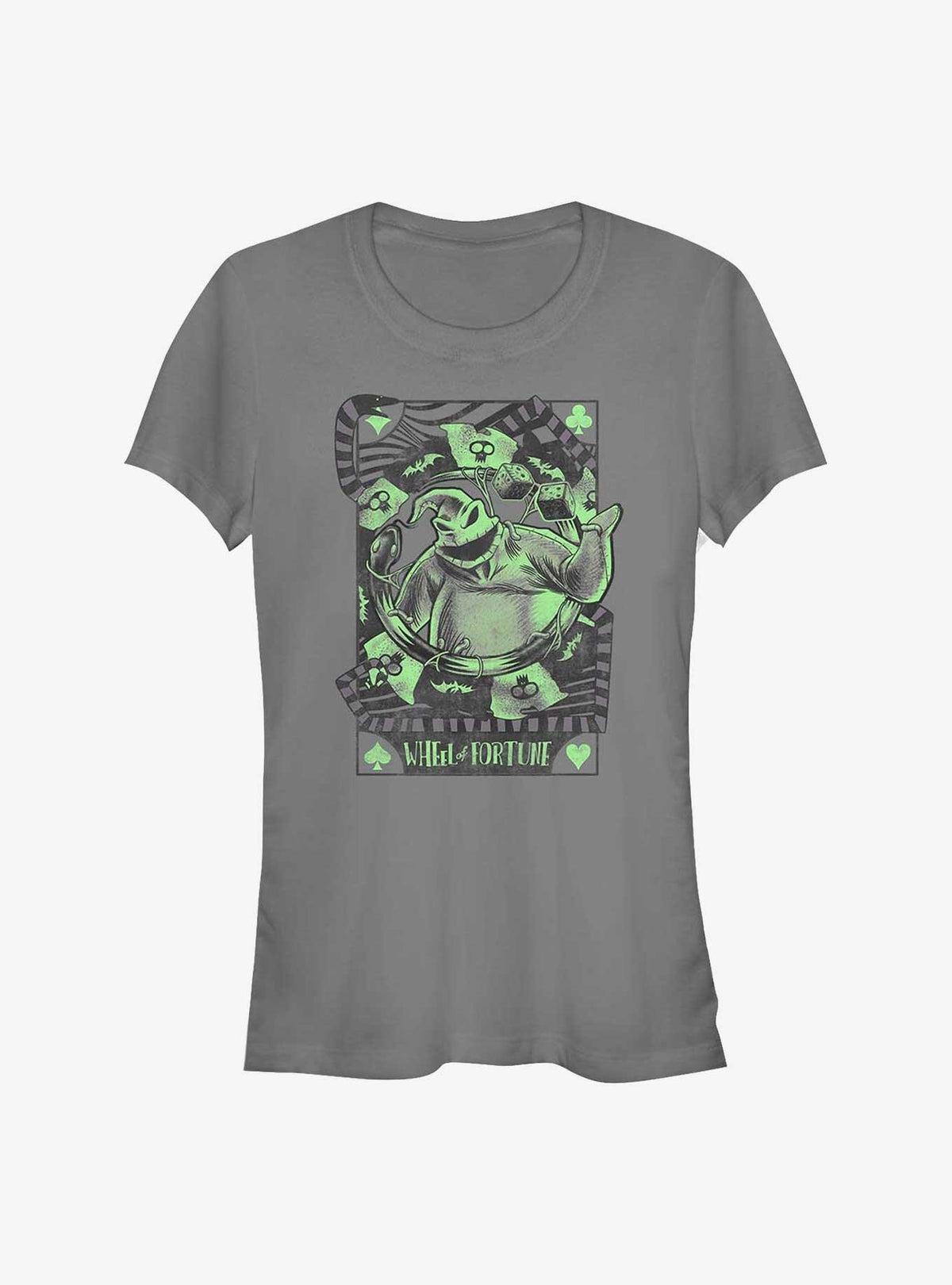 The Nightmare Before Christmas Oogie Boogie Wheel Of Fortune T-Shirt T-Shirt | Aesthetic Graphic | Perfect For Daily Wear