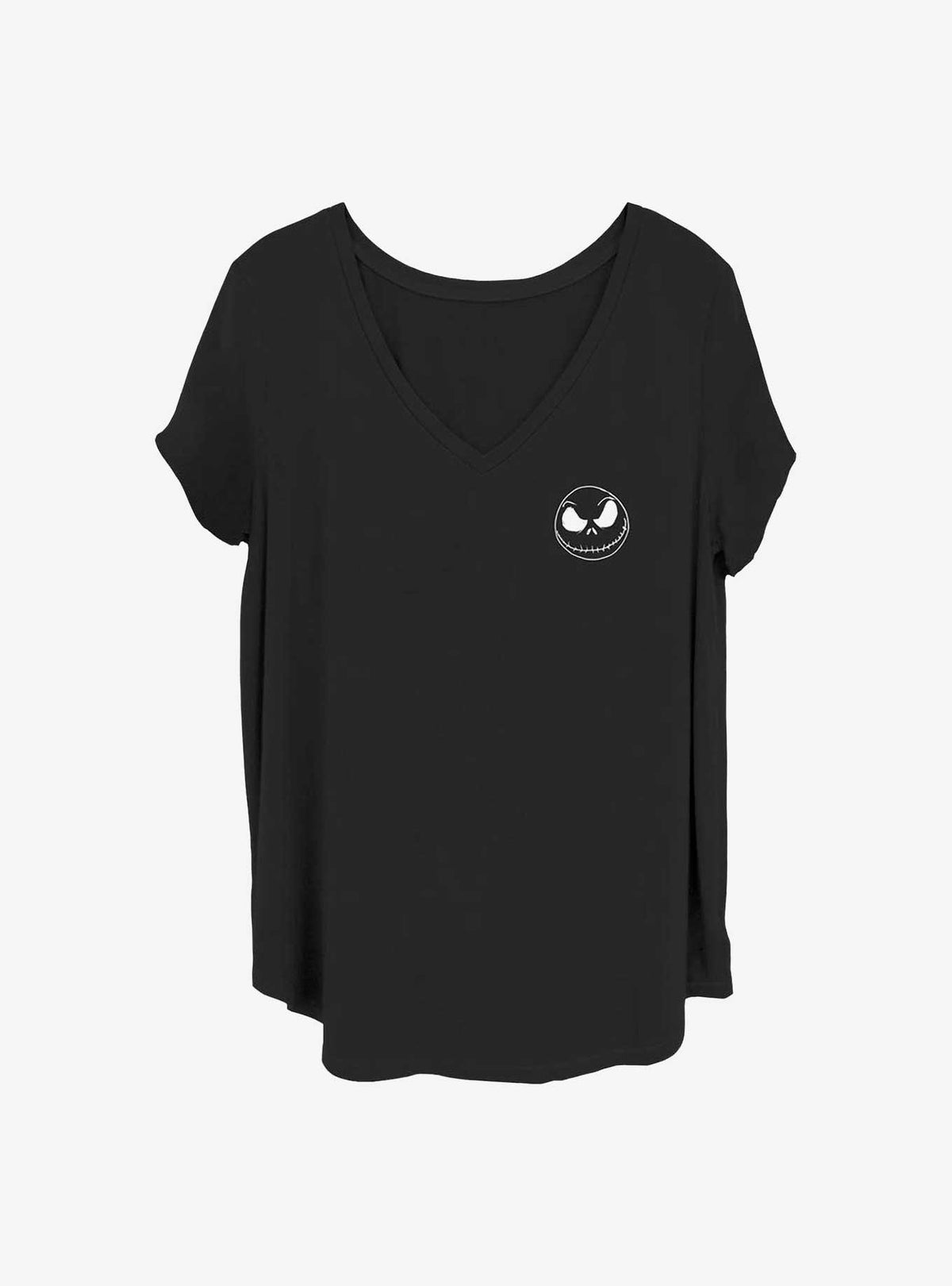 Disney The Nightmare Before Christmas Jack Pocket Scribble Girls TShirt Plus Size T-Shirt | Holiday Edition | Perfect For Daily Wear