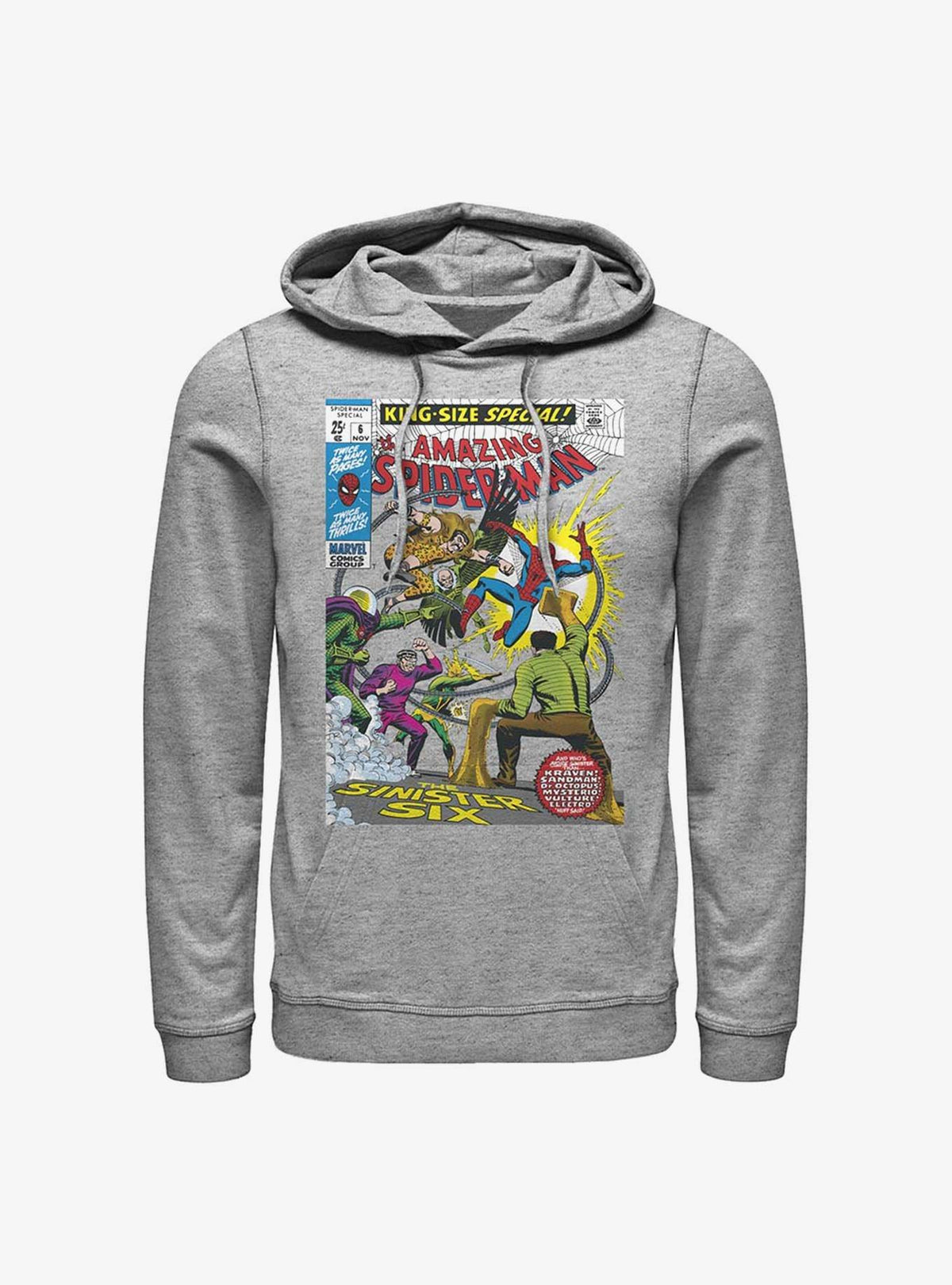 web hero The Sinister Six Comic Hoodie 3