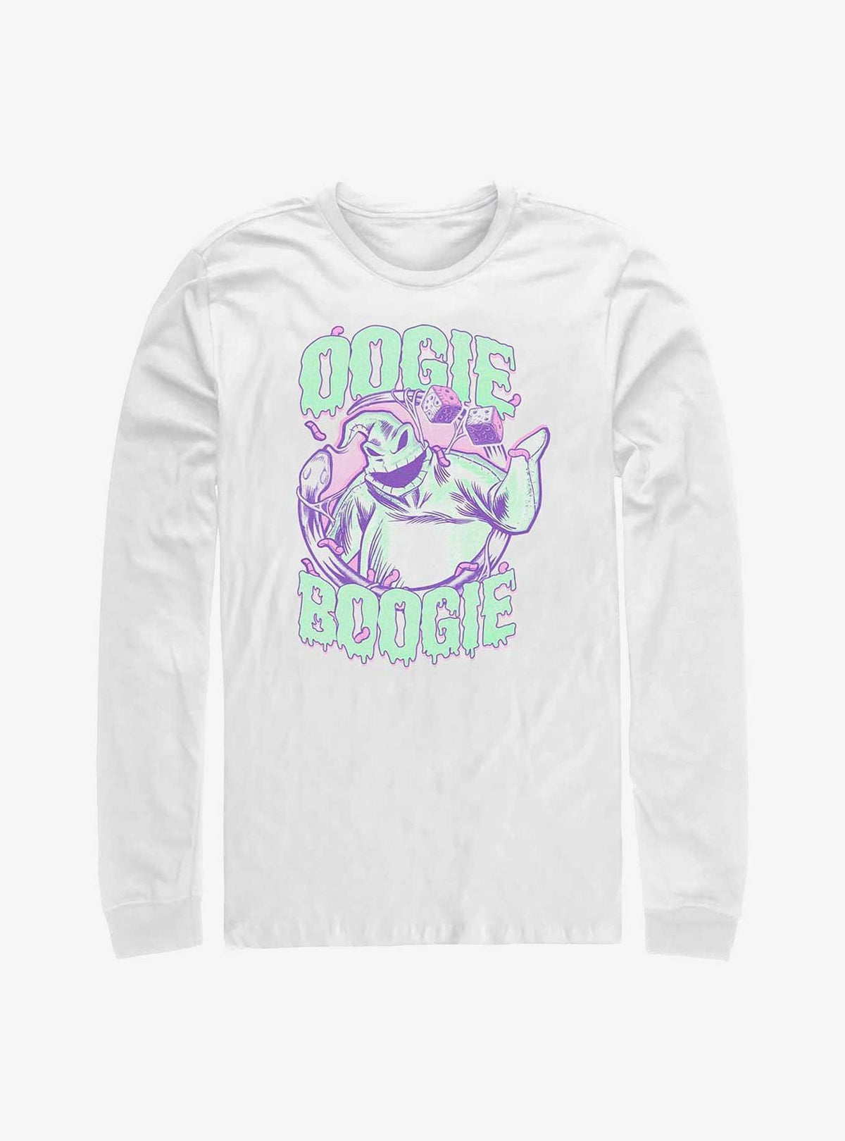 Disney The Nightmare Before Christmas Oogie Boogie Long-Sleeve T-Shirt T-Shirt | Fan Favorite Style | Trending Now