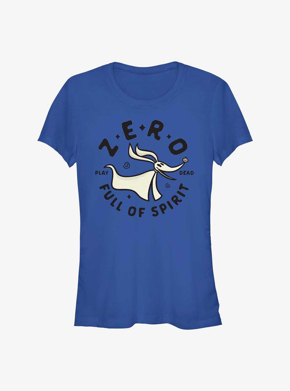 Disney The Nightmare Before Christmas Zero Full of Spirit Girls TShirt T-Shirt | Vintage Christmas Look | Great For Christmas Season