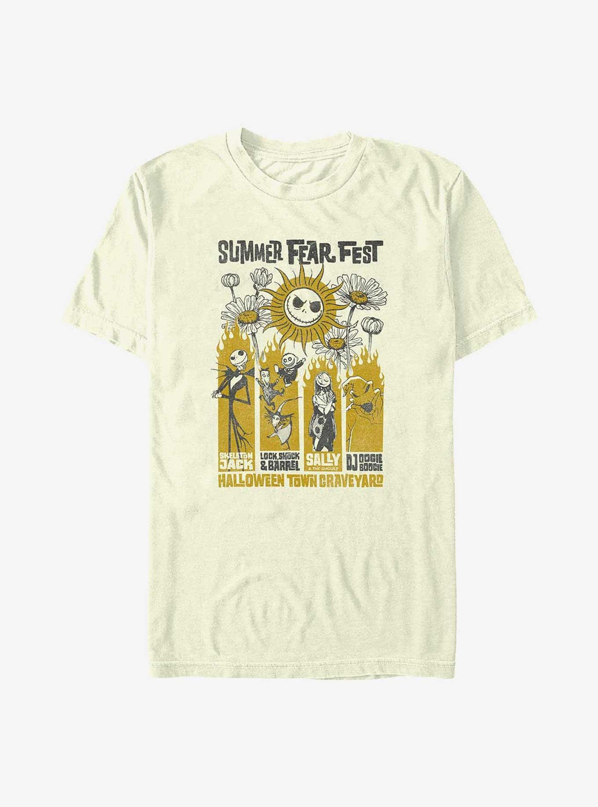 Disney The Nightmare Before Christmas Summer Fear Fest Poster T-Shirt Poster | Fan Favorite Style | Must-Have Style