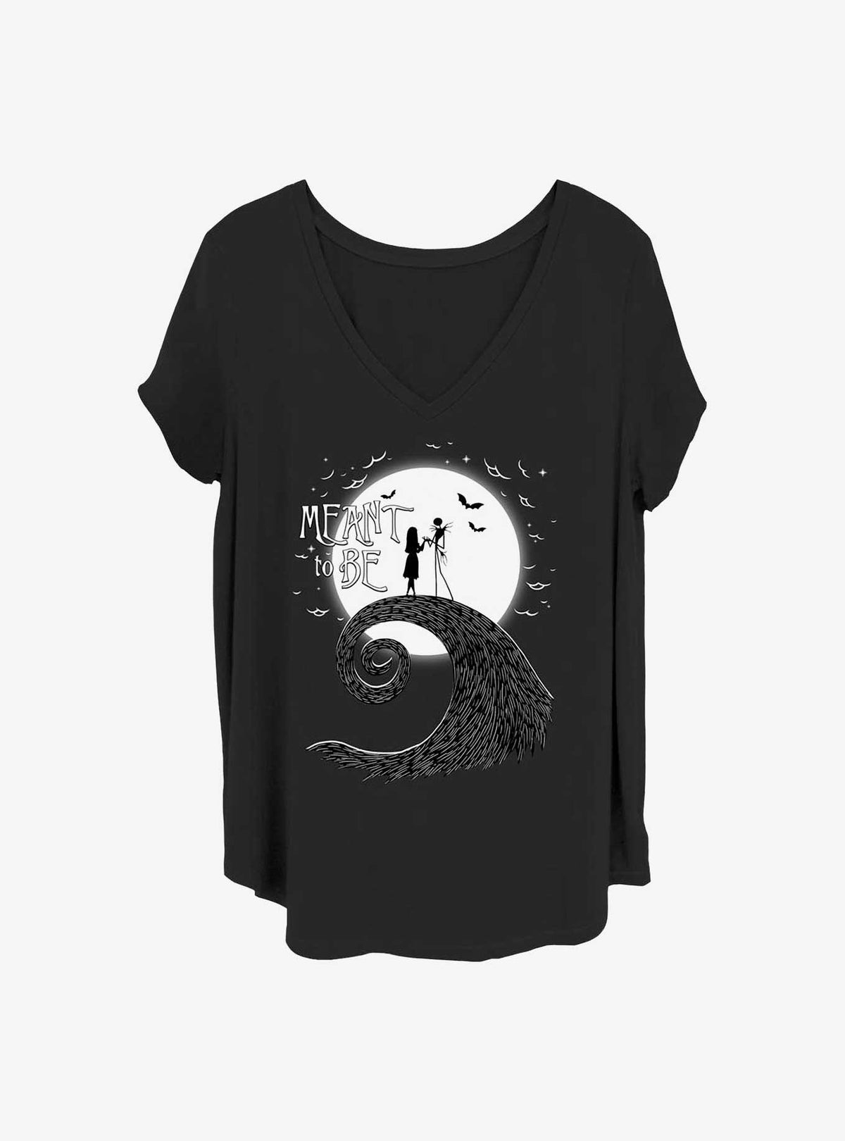 Disney The Nightmare Before Christmas Meant To Be Girls T-Shirt Plus Size T-Shirt | Premium Graphic | Great Gift Idea