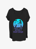Disney The Nightmare Before Christmas Sally Sweet Like Nightshade Girls T-Shirt Plus Size T-Shirt | Streetwear Vibe | Must-Have Style