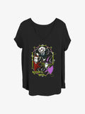 Disney The Nightmare Before Christmas Boogies Boys Lock Shock Barrel Girls TShirt Plus Size T-Shirt | Best-Selling Design | Great For Christmas Season