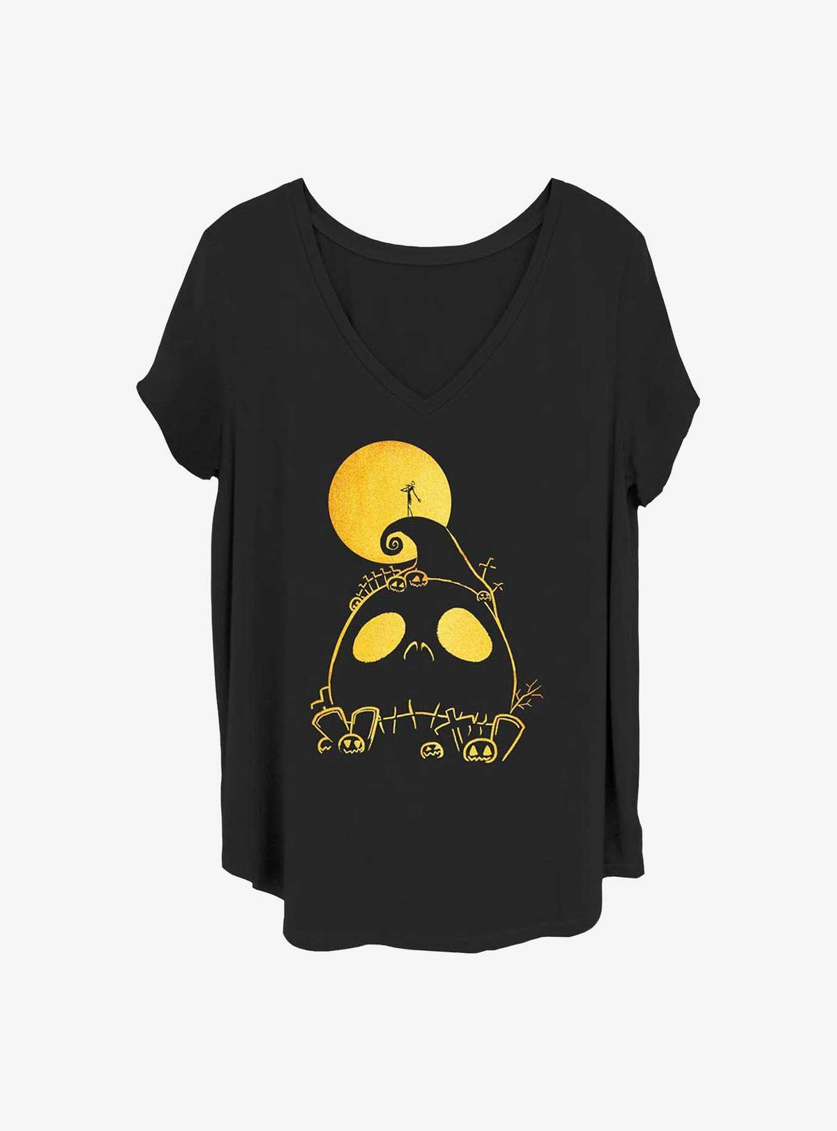 Disney The Nightmare Before Christmas Cemetery Girls T-Shirt Plus Size T-Shirt | Fan Favorite Style | High Demand Item