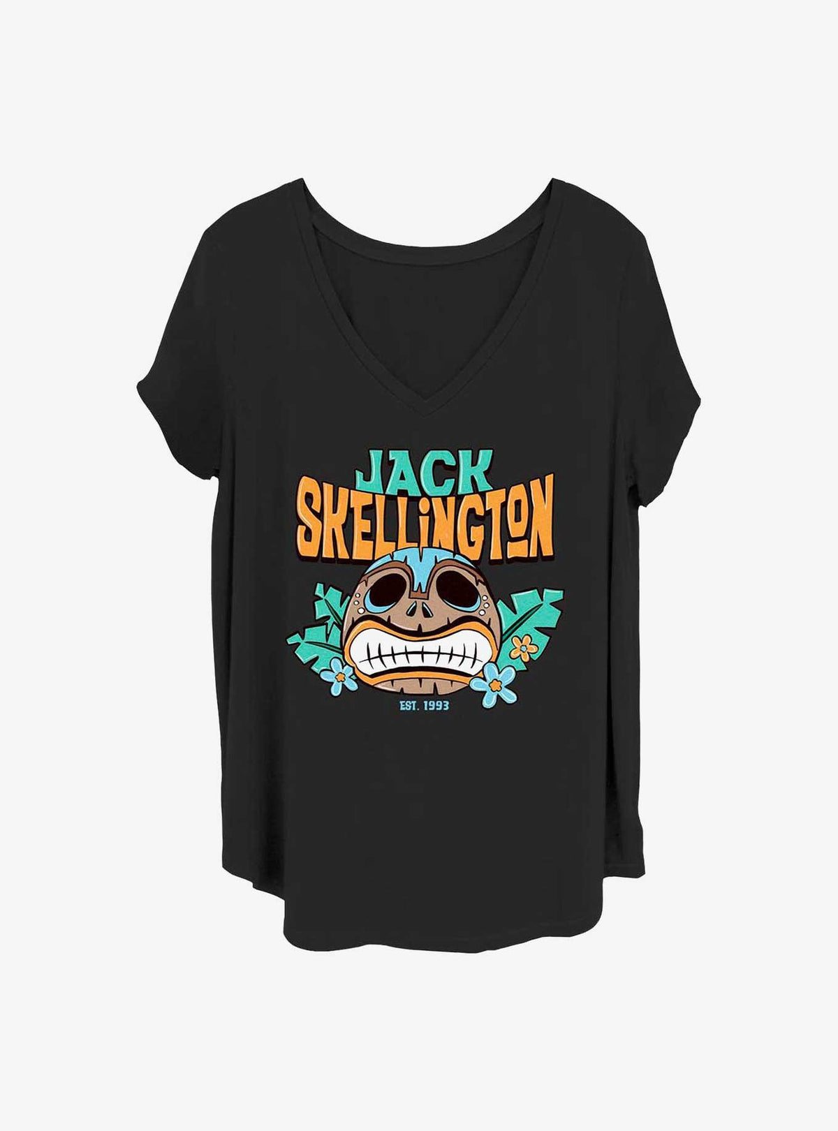 Disney The Nightmare Before Christmas Tiki Jack Girls T-Shirt Plus Size T-Shirt | Premium Graphic | Perfect For Daily Wear