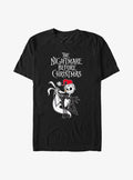 Disney The Nightmare Before Christmas Jack and Zero TShirt T-Shirt | Holiday Edition | Limited Christmas Style