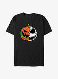 The Nightmare Before Christmas Pumpkin King Jack Split Face TShirt T-Shirt | Premium Graphic | Top Pick For Gifting