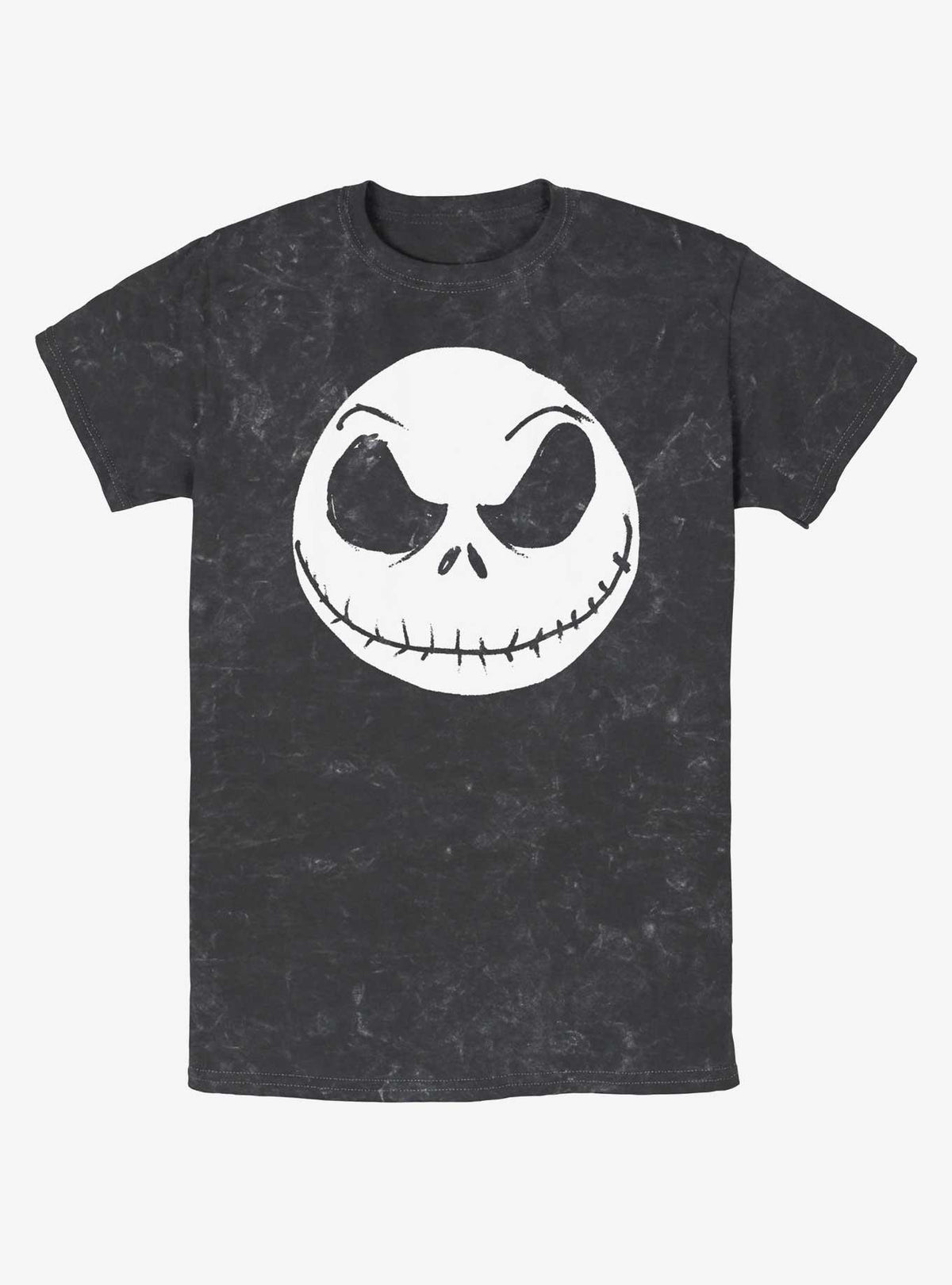 Disney The Nightmare Before Christmas Big Face Jack Mineral Wash T-Shirt T-Shirt | Best-Selling Artwork | High Demand Item