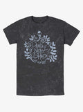Disney The Nightmare Before Christmas Deadly Night Shade Mineral Wash T-Shirt T-Shirt | High-Quality Print | Must-Have Style