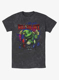 The Nightmare Before Christmas Oogie Dice Mineral Wash TShirt T-Shirt | Premium Graphic | Perfect For Daily Wear