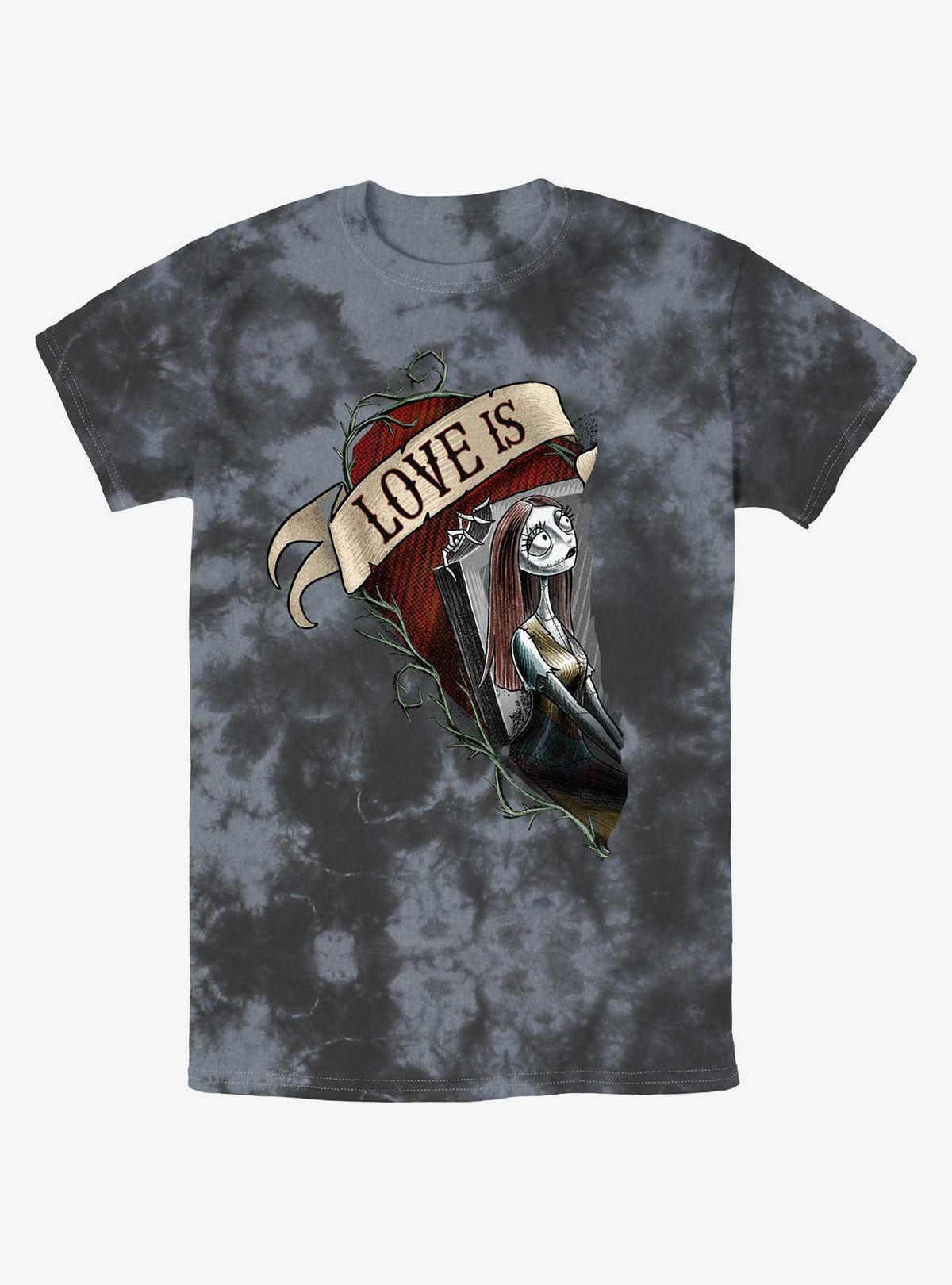 The Nightmare Before Christmas Sally Love Is Tie-dye T-shirt | Trendy Graphic Tee
