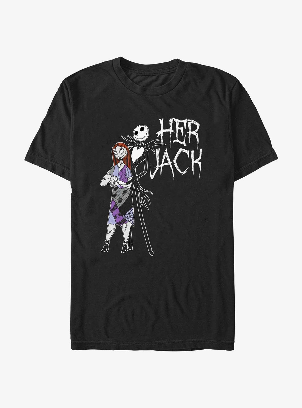 The Nightmare Before Christmas Her Jack TShirt T-Shirt | High-Quality Print | Perfect Holiday Gift