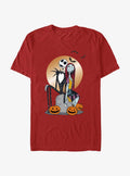Disney The Nightmare Before Christmas Jack and Sally Holding Hands TShirt T-Shirt | High-Quality Print | Trending Festive Apparel