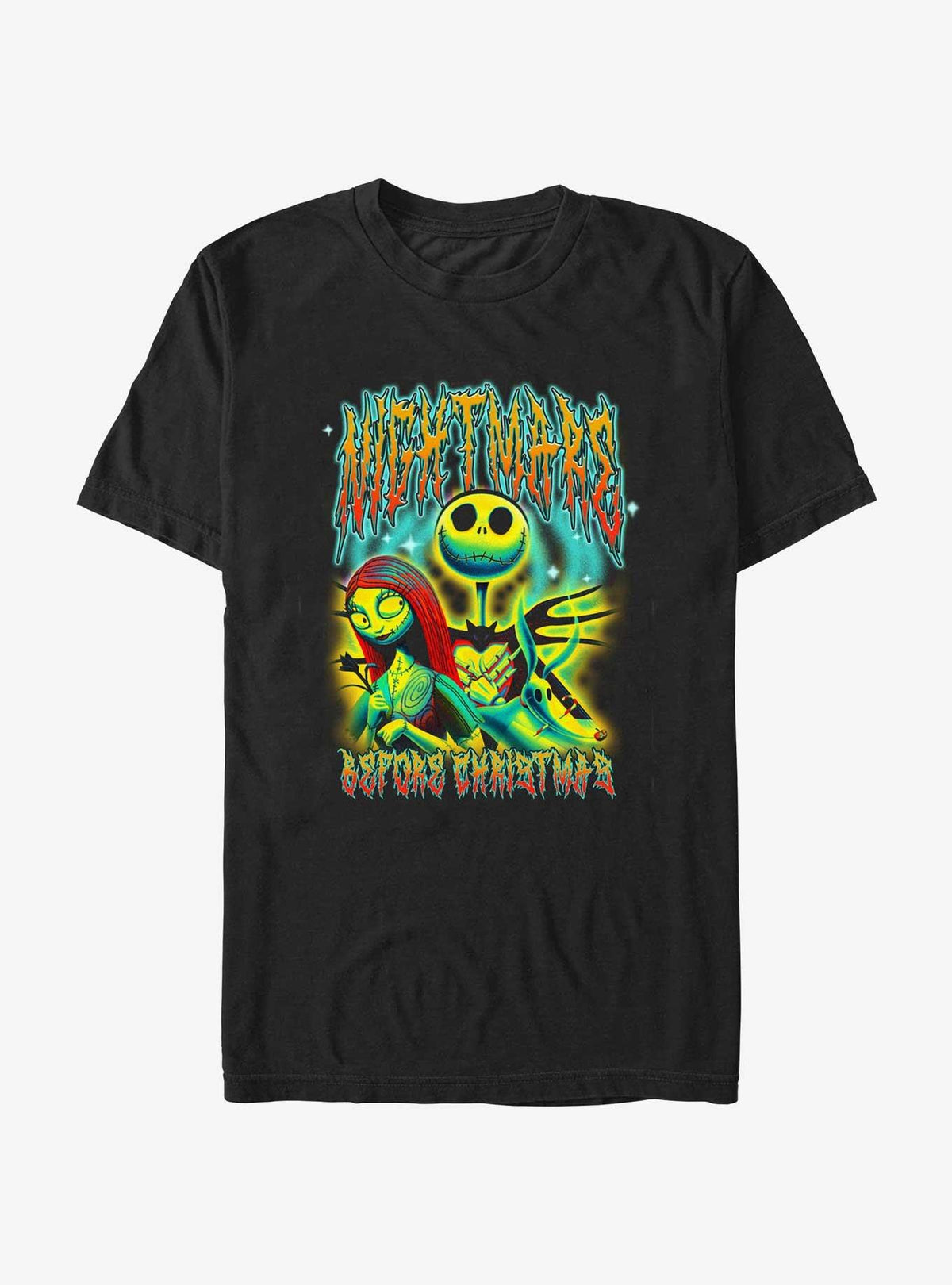 Disney The Nightmare Before Christmas The Top 3 Jack Sally Zero TShirt T-Shirt | Fan Favorite Artwork | Top Pick For Gifting