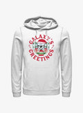 space adventure The Mandalorian Galaxy's Greetings Stamp Hoodie