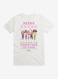 Barbie Merry Christmas Lets Rock Ugly Christmas Pattern TShirt T-Shirt | Fan Favorite Artwork | Great For Christmas Season