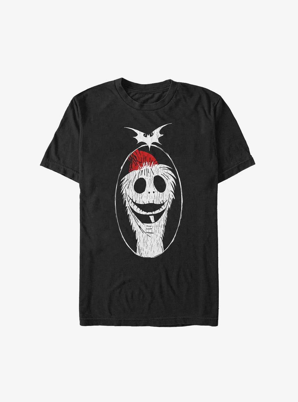 Disney The Nightmare Before Christmas Santa Jack Extra Soft TShirt T-Shirt | Vintage Christmas Look | Trending Festive Apparel
