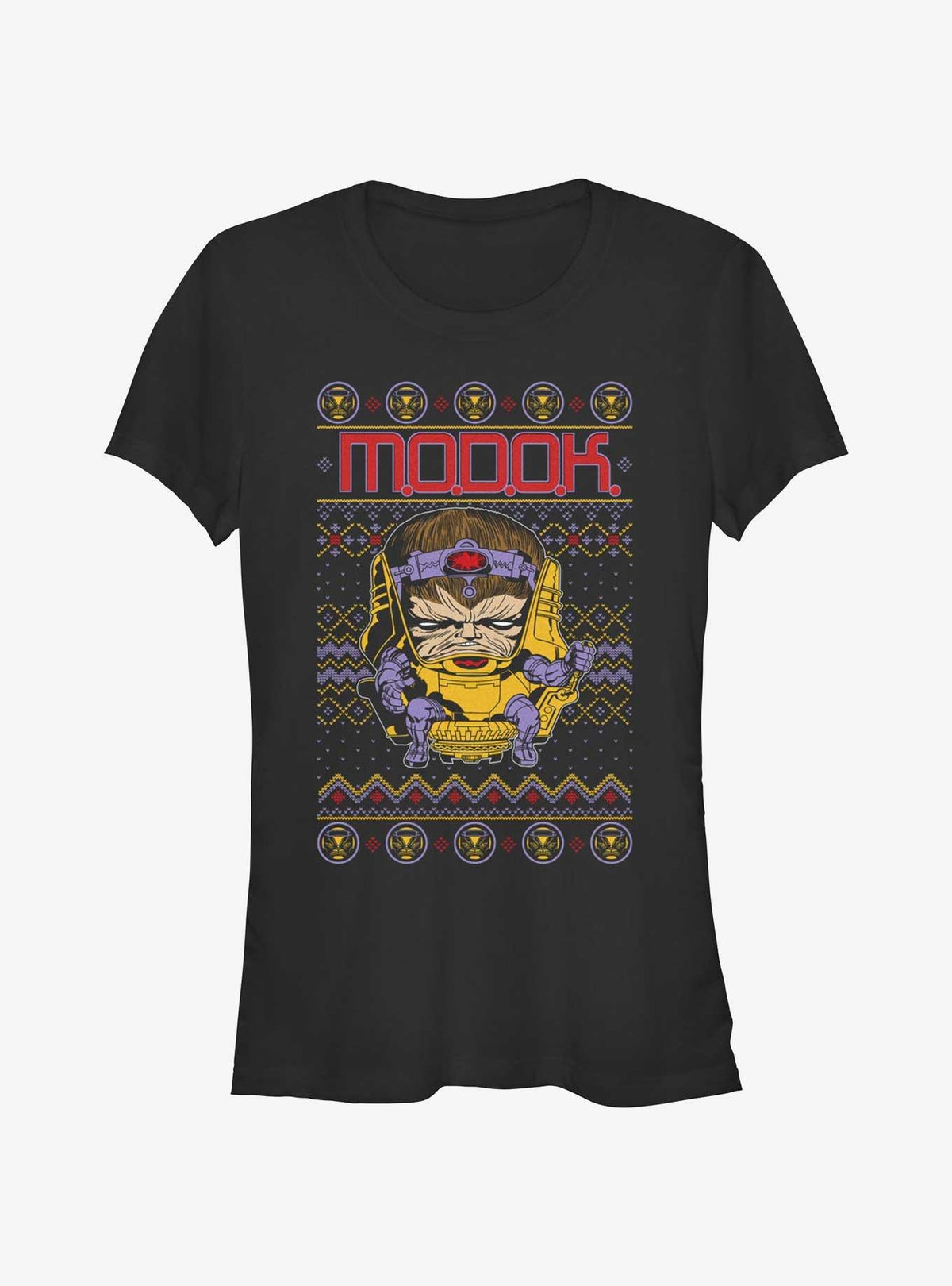 Marvel Modok Ugly Christmas Girls T-Shirt T-Shirt | Premium Graphic | Must-Have Style