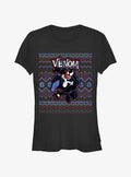 Marvel Venom Venomous Ugly Christmas Girls T-Shirt T-Shirt | Premium Graphic | Great Gift Idea