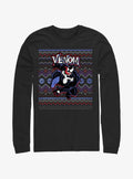 Marvel Venom Venomous Ugly Christmas Long-Sleeve T-Shirt T-Shirt | Premium Graphic | Perfect For Daily Wear