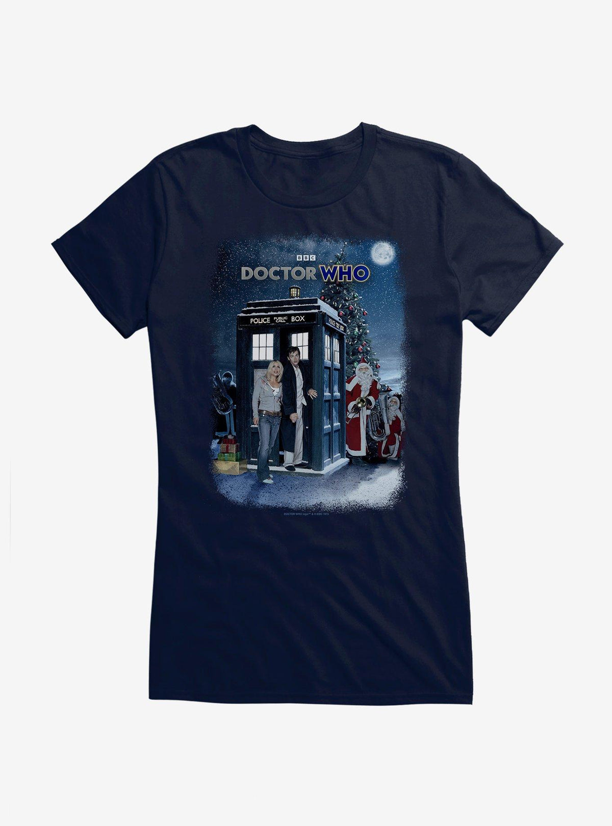 Doctor Who The Christmas Invasion Girls TShirt T-Shirt | Best-Selling Design | Limited Christmas Style