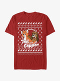 Disney The Fox and the Hound Tod and Copper Ugly Christmas TShirt T-Shirt | Vintage Christmas Look | Limited Christmas Style