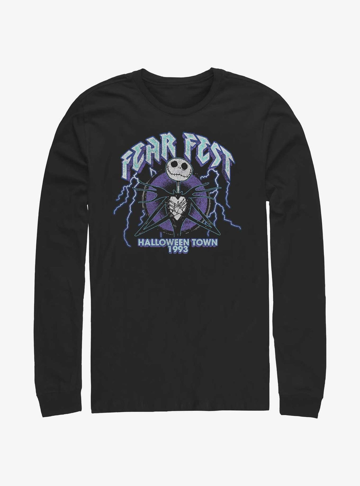 The Nightmare Before Christmas Jack Fear Fest 1993 Long-Sleeve T-Shirt T-Shirt | Premium Graphic | Great Gift Idea