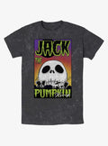 Disney The Nightmare Before Christmas Jack The Pumpkin King Skull Poster Mineral Wash T-Shirt Poster | Best-Selling Artwork | High Demand Item
