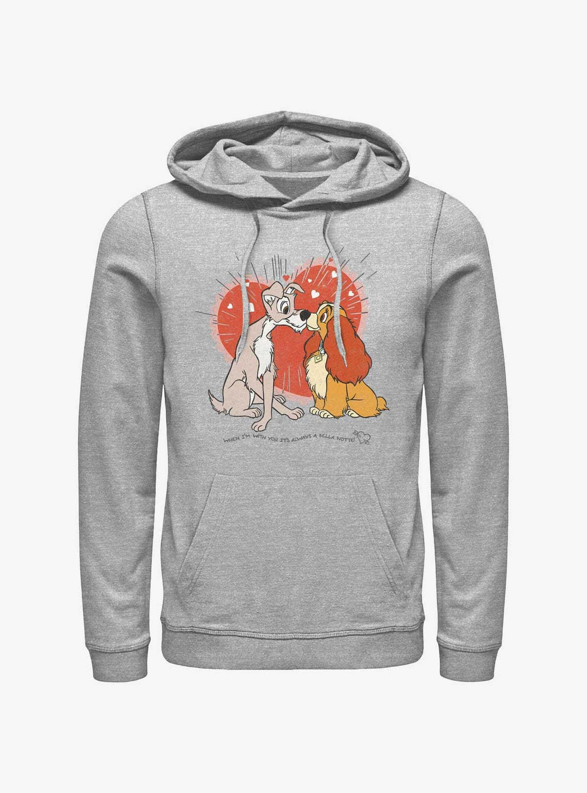 Lady and the Tramp Bella Notte Lovers Hoodie