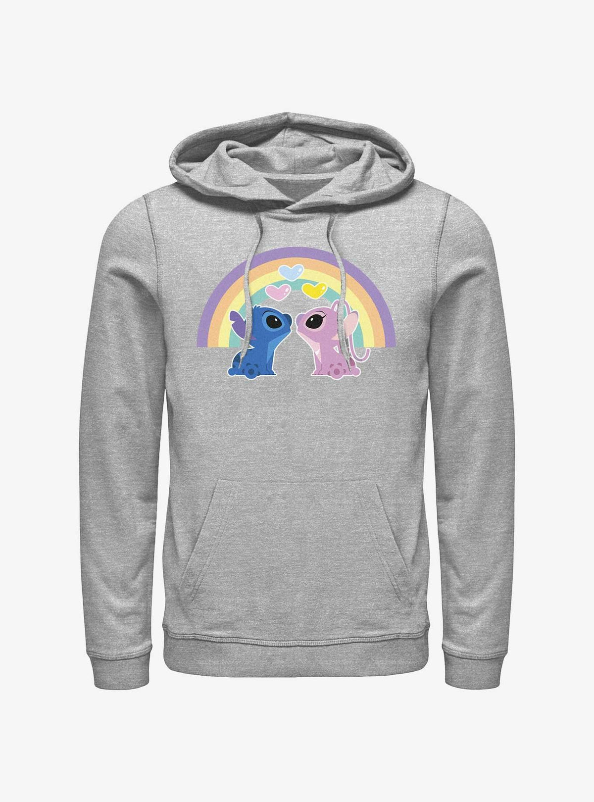 Lilo & Stitch Angel & Stitch Love Under The Rainbow Hoodie