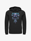 space adventure The Mandalorian Beskar Triangle Hoodie