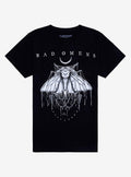 Bad Omens Moth Boyfriend Fit Girls T Shirt