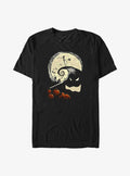 Disney The Nightmare Before Christmas Jack On Pumpkin Hill Big Tall TShirt T-Shirt | Top Trending Graphic | Great For Christmas Season