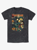 The Nightmare Before Christmas Comic Cover Mineral Wash TShirt T-Shirt | Best-Selling Design | Trending Festive Apparel