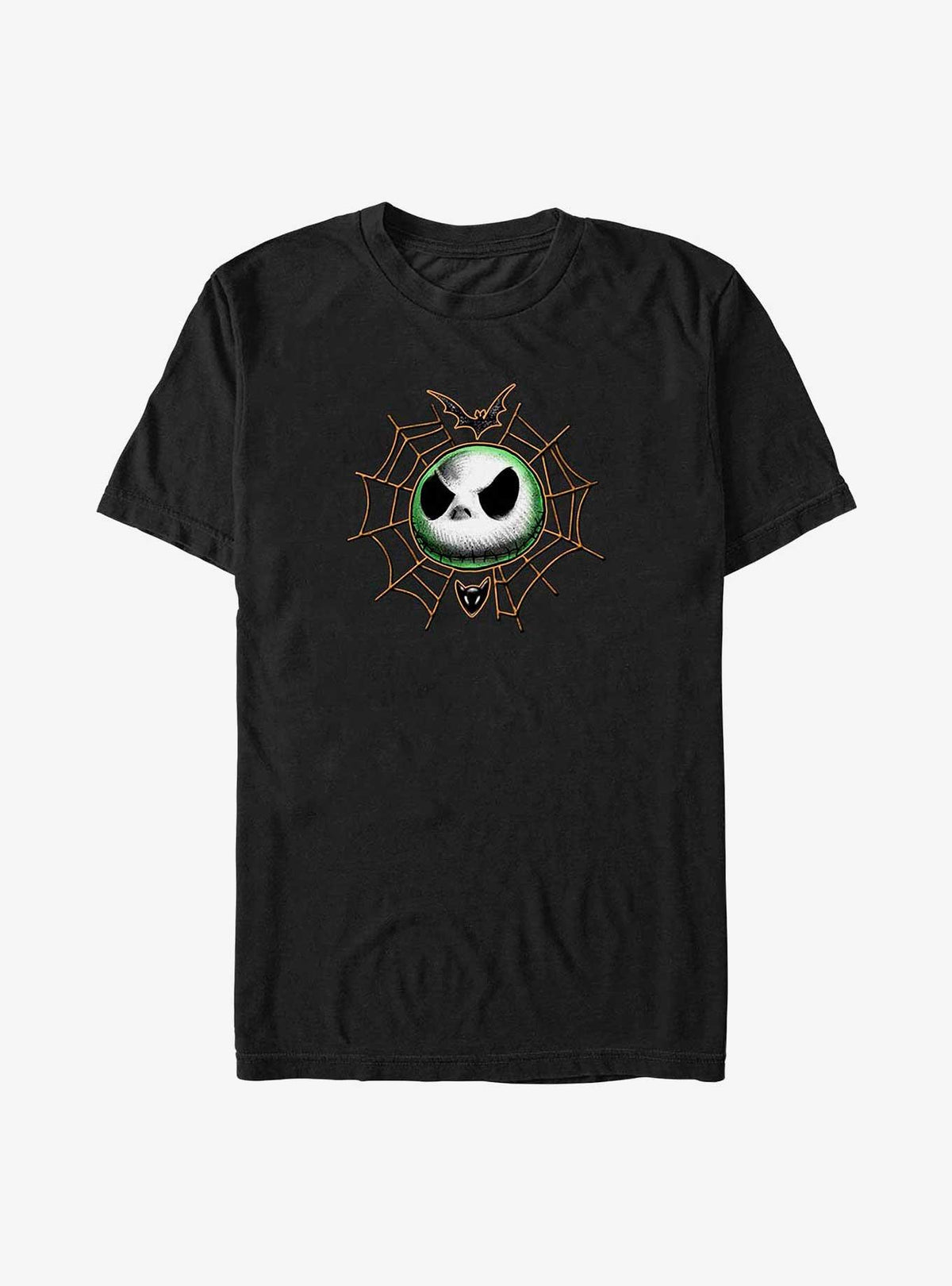 Disney The Nightmare Before Christmas Jack Skellington Web Face Big Tall T-Shirt T-Shirt | Viral Style | High Demand Item