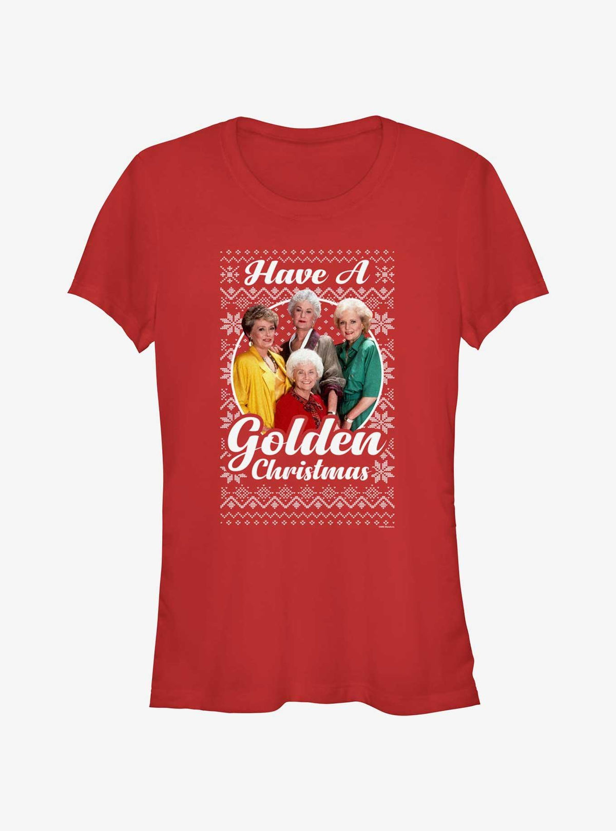 The Golden Girls Golden Ugly Christmas Girls TShirt T-Shirt | Best-Selling Design | Limited Christmas Style