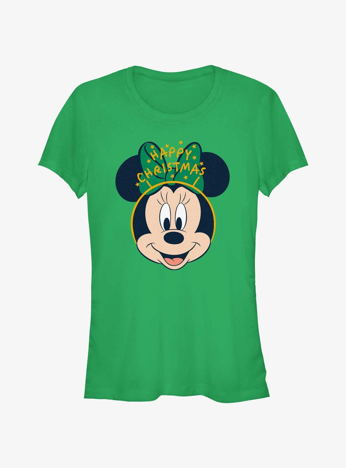 Disney Minnie Mouse Minnie Happy Christmas Ears Girls T-Shirt T-Shirt | Viral Style | Top Pick For Fans