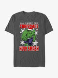 Marvel The Hulk Christmas Hulk Smash T-Shirt T-Shirt | Viral Style | Great Gift Idea